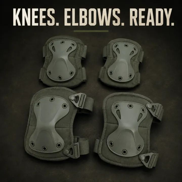 Tactical Knee and Elbow Pads - JK-088