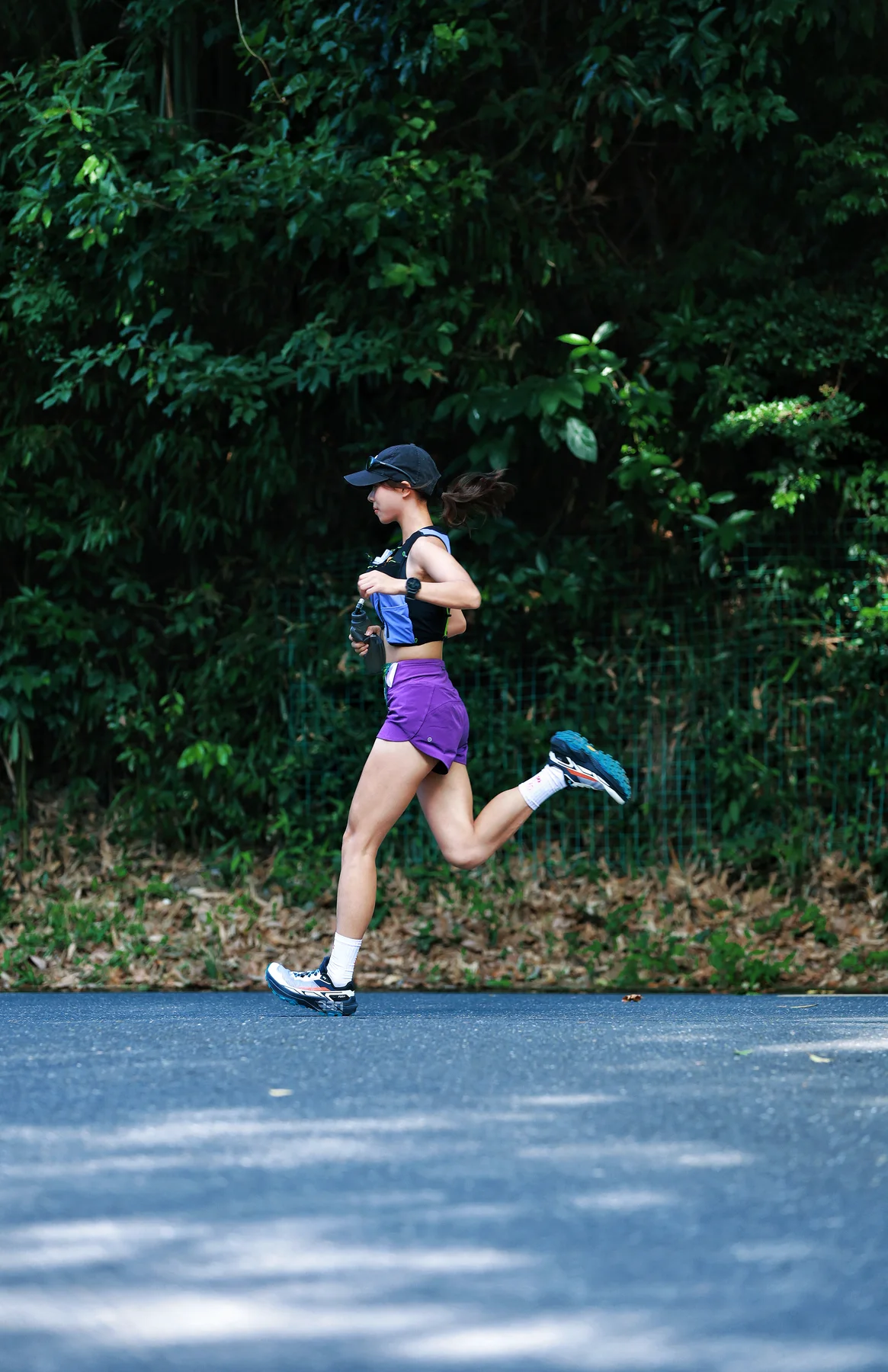 Trail Running Vest ROOT V3 5L Purple product view 23