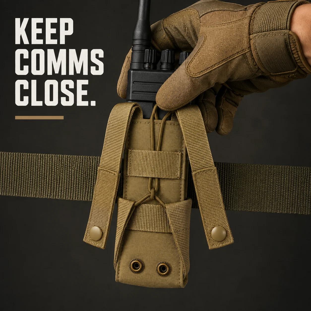 Tactical Radio Pouch product view 2