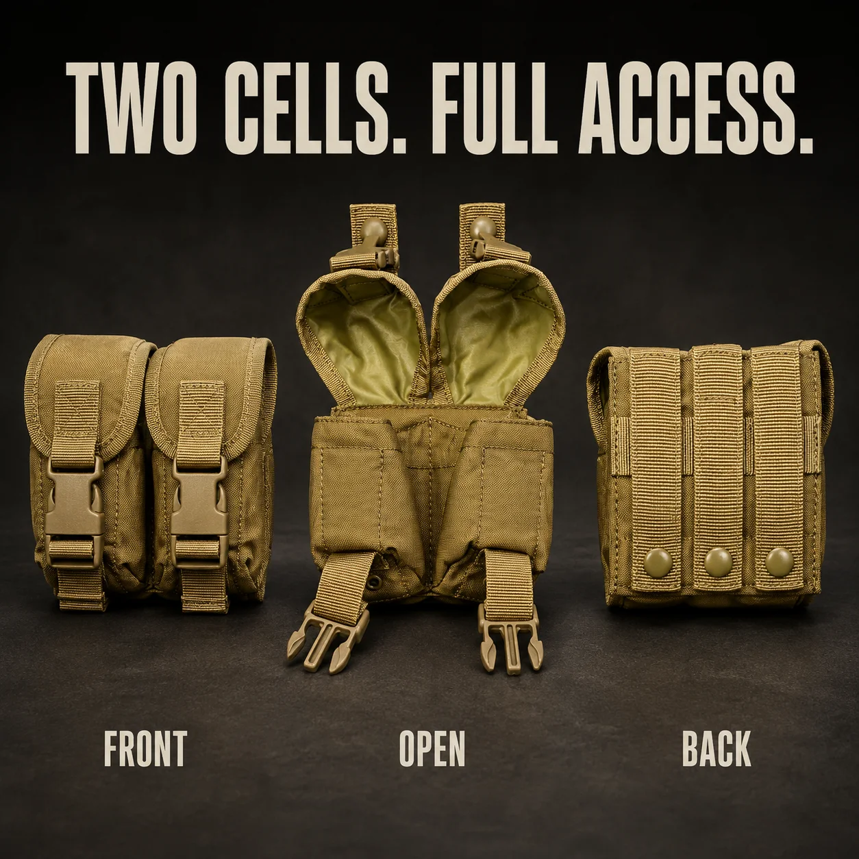MM-14 Double Magazine Pouch product view 4